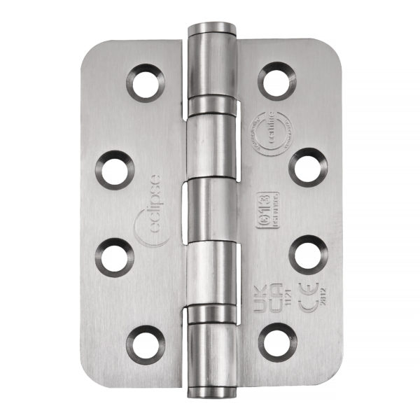 Grade 13 Radius Ball Bearing Butt Hinge - CE / UKCA Marked - Fire Rated - 120kg Max Load Bearing